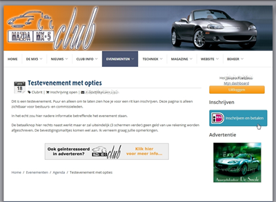 Start uw inschrijving middels de inschrijf-knop